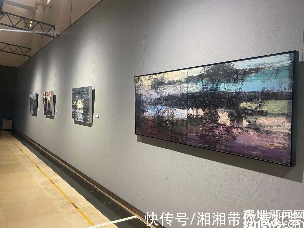 关山月#“文祯非写意油画作品展”开展，将持续至11月7日