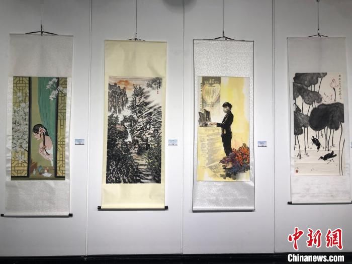 霍震寰|逾百幅三地书画家作品亮相“大美湾区”粤港澳大湾区书画交流展