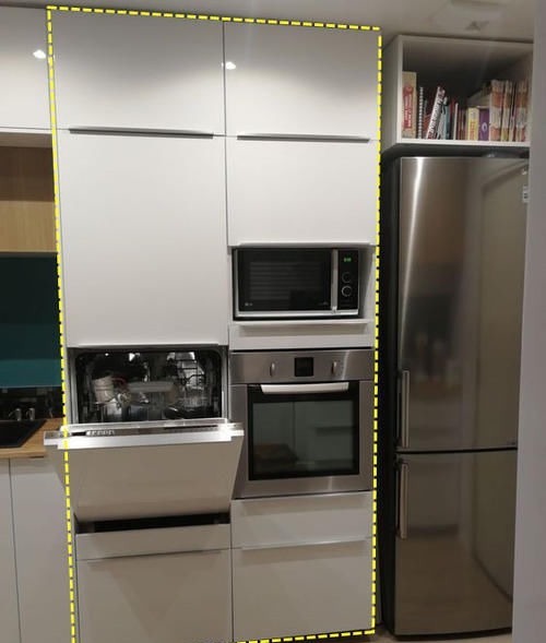 家政柜|再装修,我一定给橱柜留50公分打高柜,有了它厨房能少打4个柜子