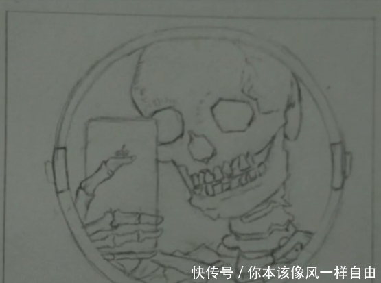 作画|美术生作画表达心情,完成后惊呆众人,网友:这是个有故事的人