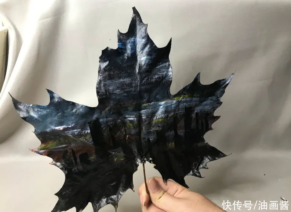  错误|一幅失败的树叶画，我踩了4个大坑，希望这些错误能对你有帮助