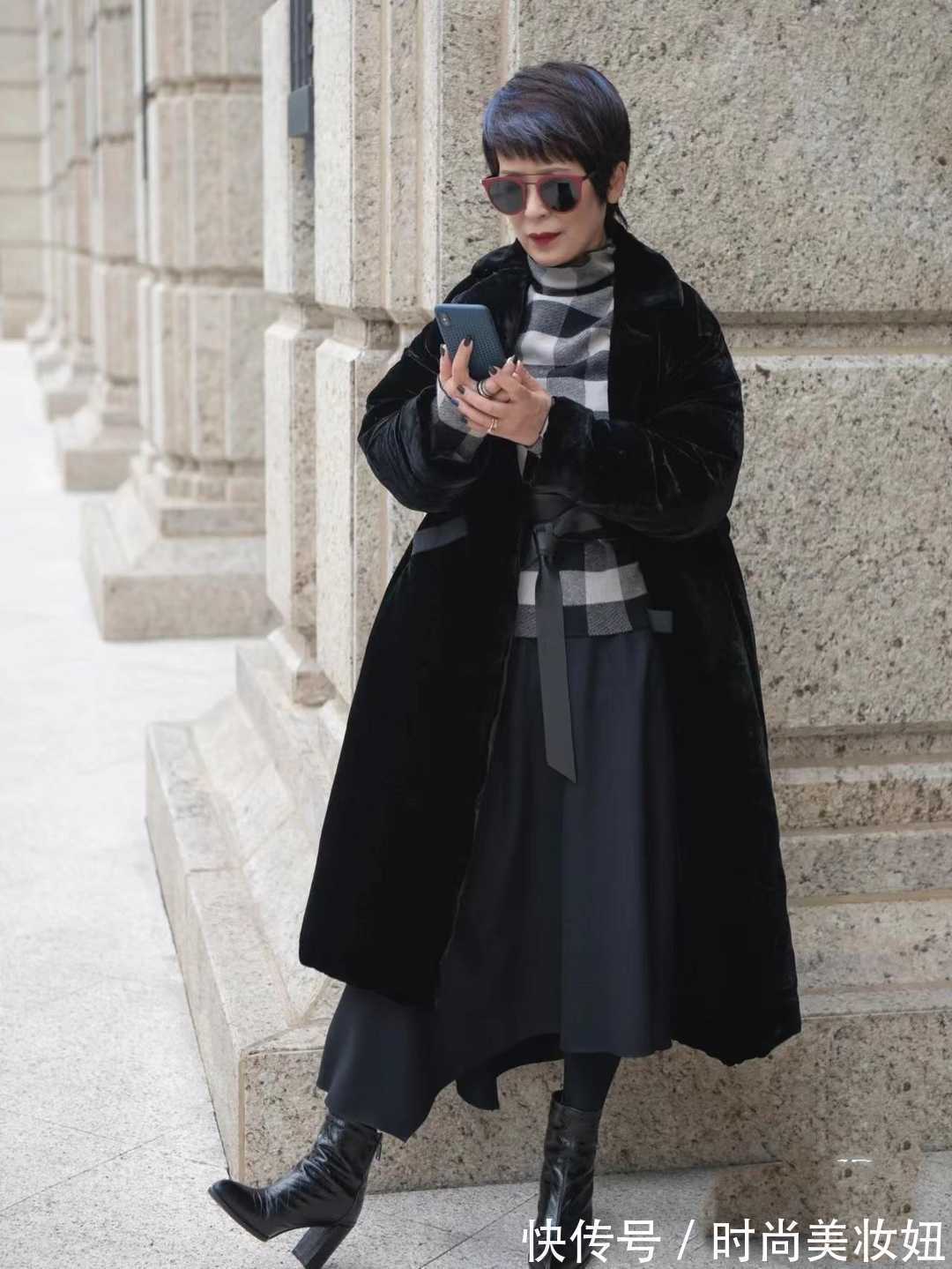 高级感 真正的高级感是靠搭配,看60岁的奶奶穿搭,高雅又洋气减龄