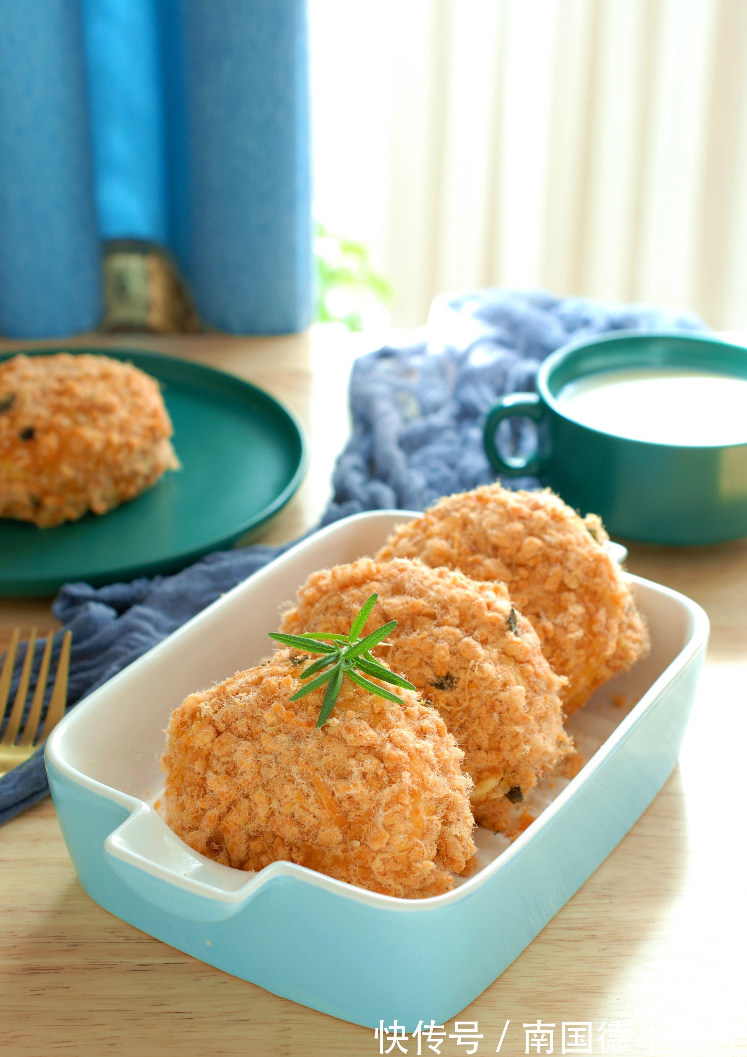 28块钱买了一斤肉松小贝，花了8块钱自己做了2斤，真简单