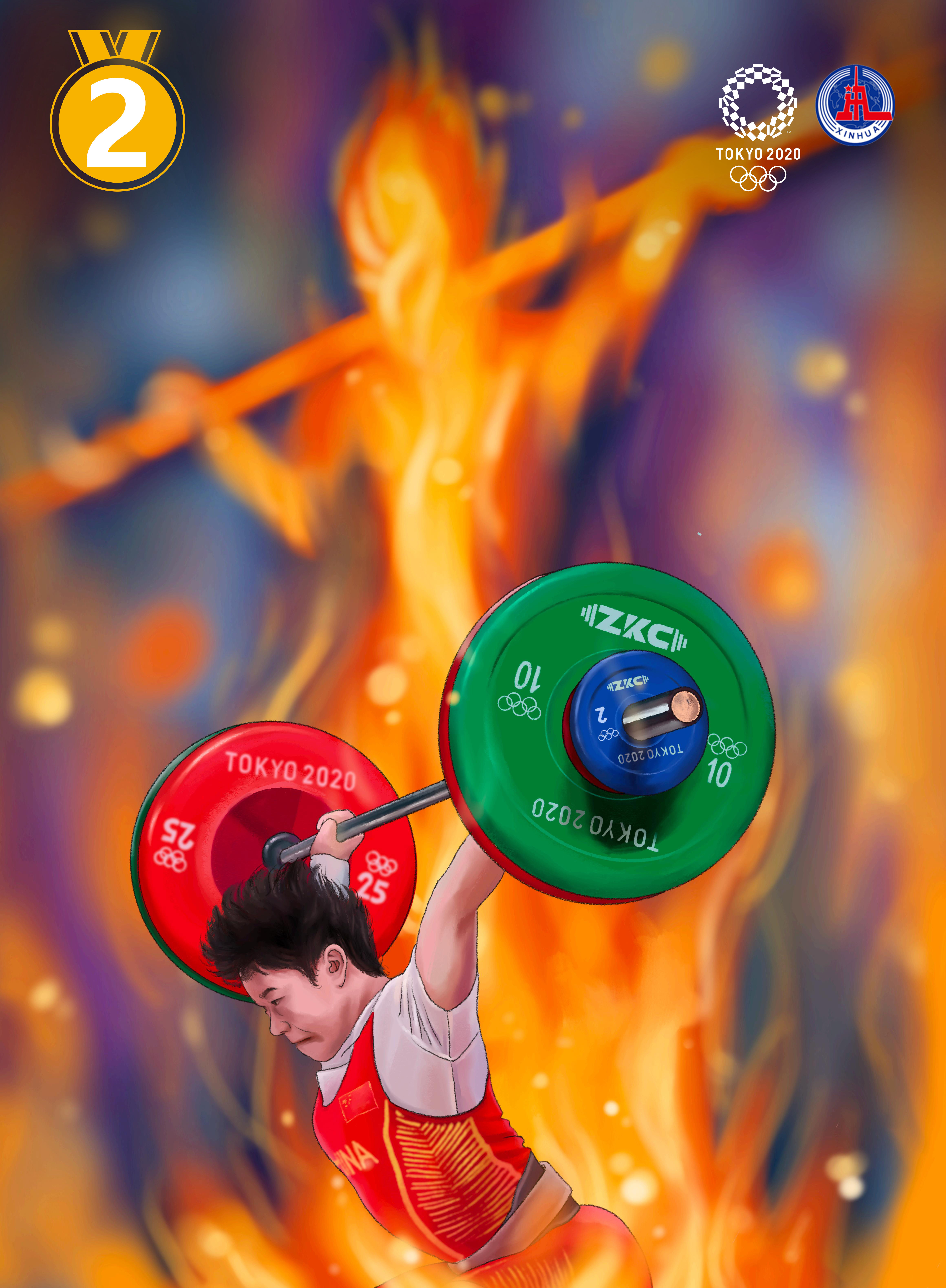 奥运英雄|创意漫画 | 漫画