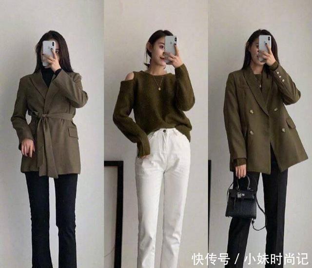 颜色|24套莫兰迪色系穿搭, 干净利落高级感十足, 看一眼就爱上了这味道