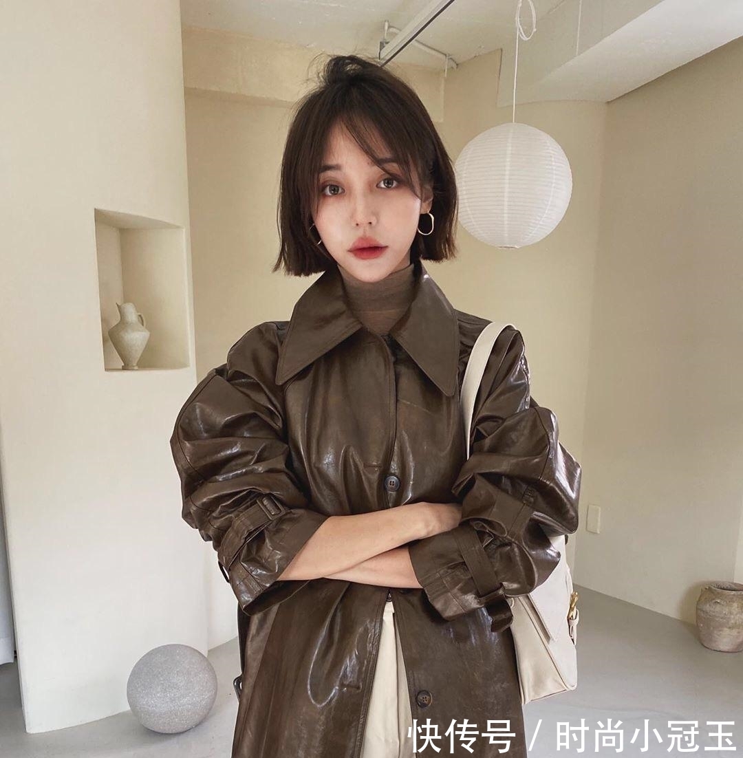 脸型|锁骨发out了!2021短发流行这么剪,烫不烫都超好看