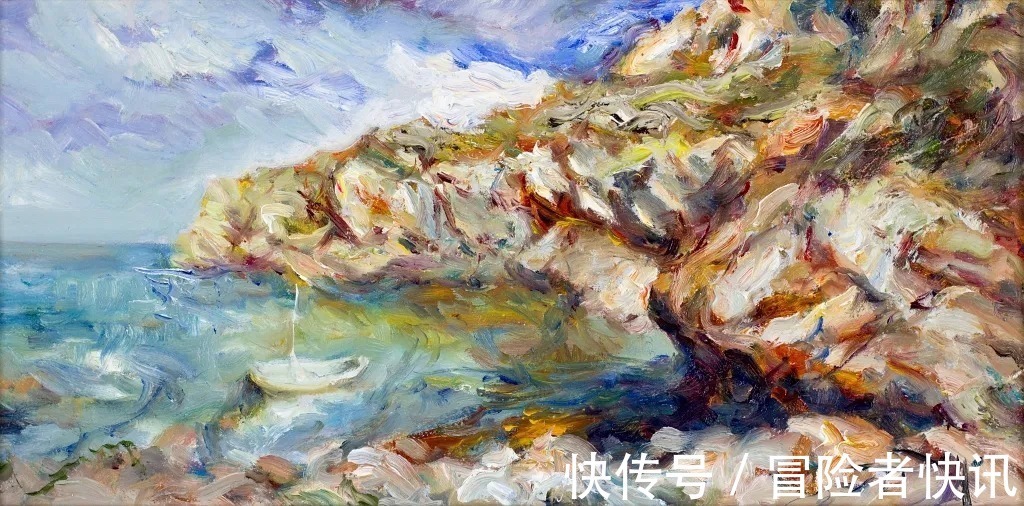 罗约@独特的艺术天赋,对色彩和纹理的戏剧性使用!