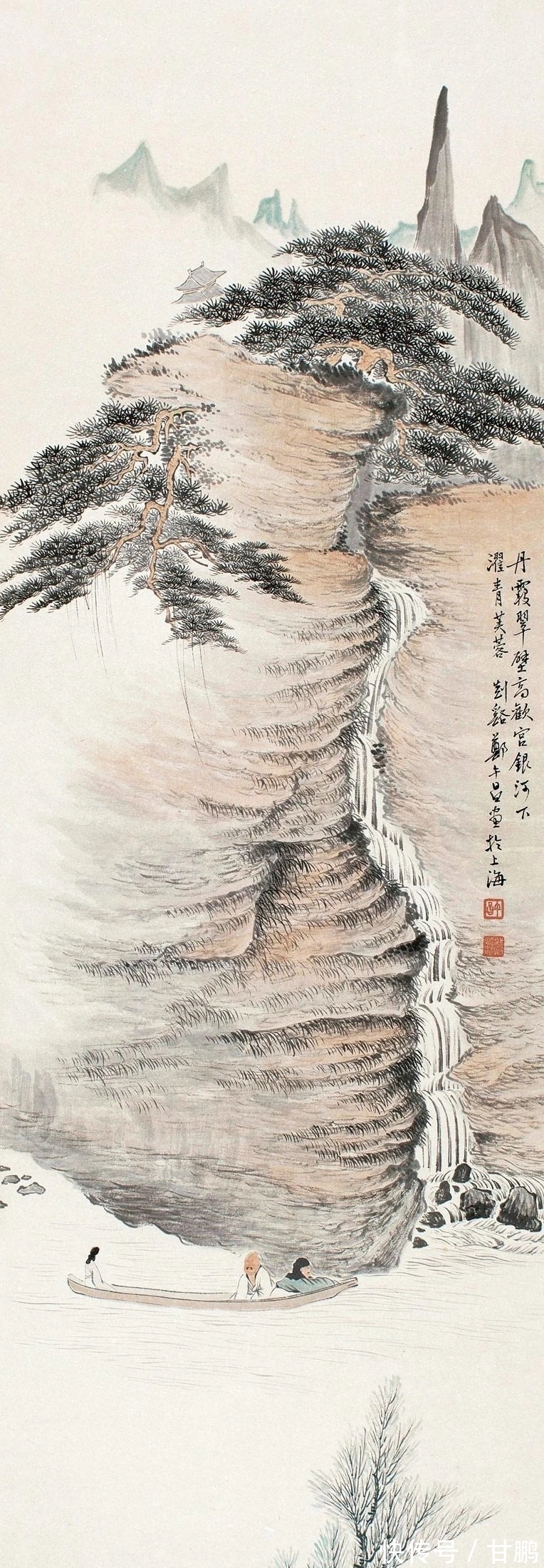 山水画&小处精微,大处酣畅|郑午昌山水画