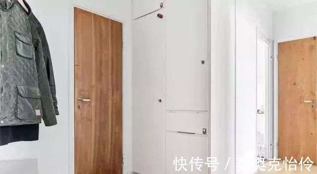 书香味|晒父母57平小户型,全屋都很温馨,卫生间门口打衣柜!太舒服了