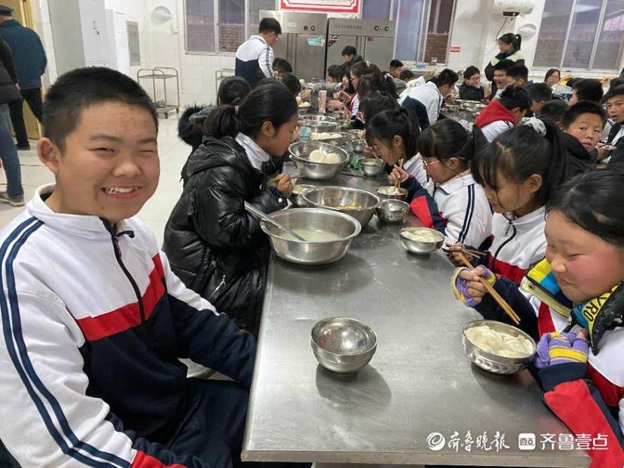 冬至饺子节$东昌府区大张中学开展冬至饺子节暖心活动