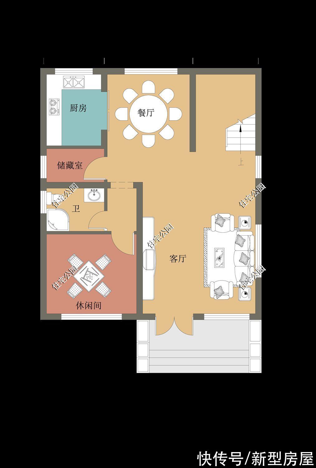 建筑|还在因宅基地小而烦恼？来看看这十套图纸，小天地也有大精彩