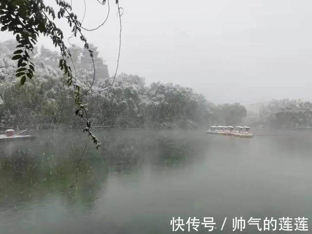 雪景|惊艳！平凉迎来入秋第一场雪，刷爆朋友圈！