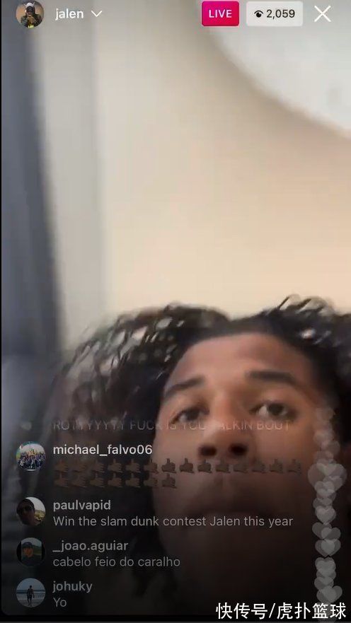 杰伦|你害怕去底特律吗?杰伦-格林直播时被网友发问