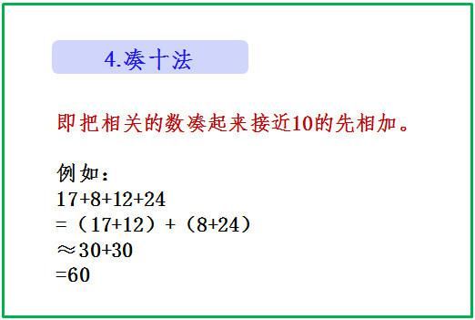 吃透|小学数学最快的计算方法，老师熬夜整理，让孩子掌握吃透了，6年计算一分不扣！