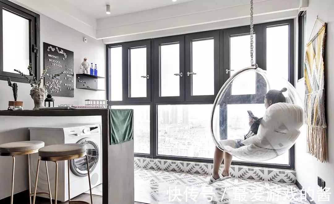 洗衣机|不要小瞧家里这5平方米,利用的好,可以为家里省出一间房!