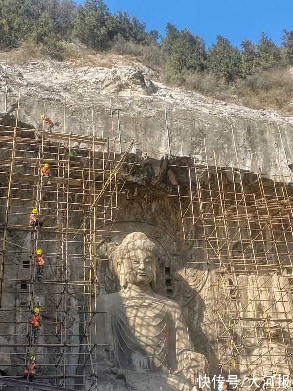 奉先寺|时隔50年，洛阳龙门石窟奉先寺再启大型保护工程