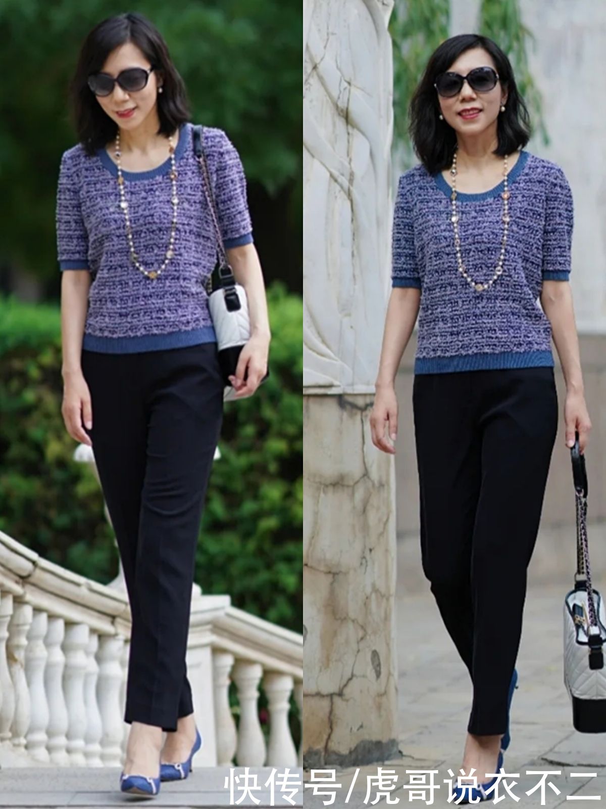 麻麻|看了这位大龄姐姐才知道，原来女人四五十岁，也可以穿得高级迷人