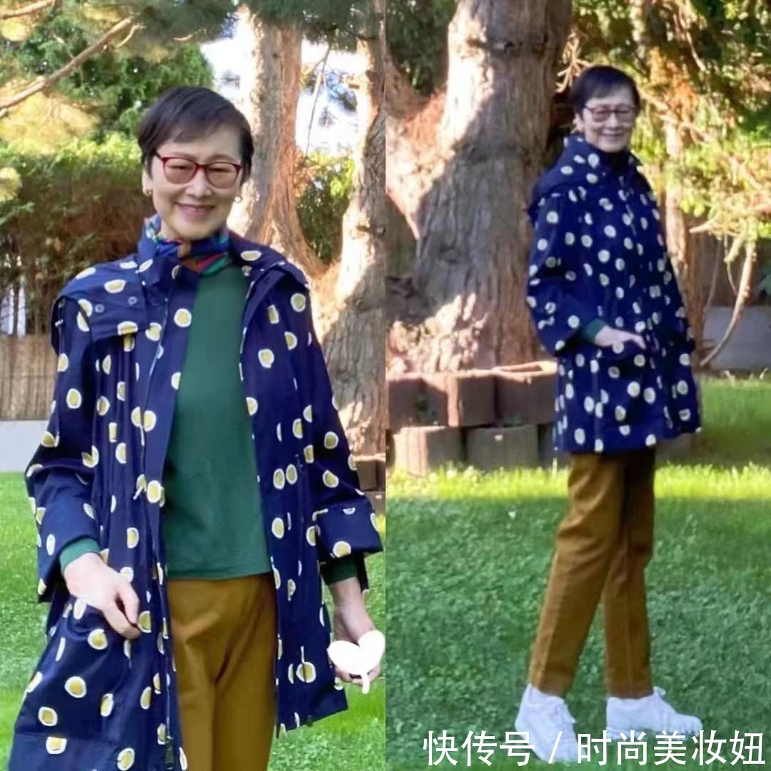 柔性|这位60岁奶奶比年轻人还会穿,打扮优雅不扮嫩,靠穿搭赢得体面