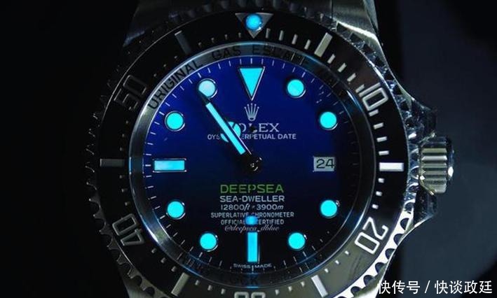 格局|劳力士的格局与颜值,在渐变鬼王身上,被表现的淋漓尽致