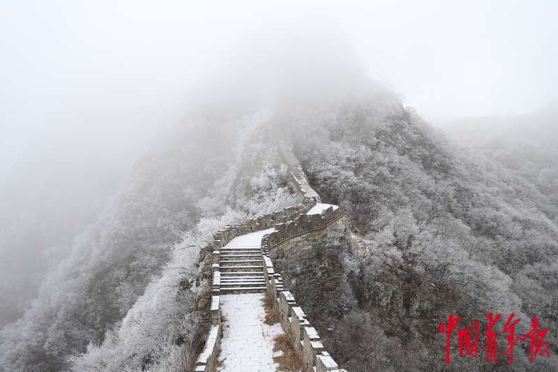 银装|雪后长城