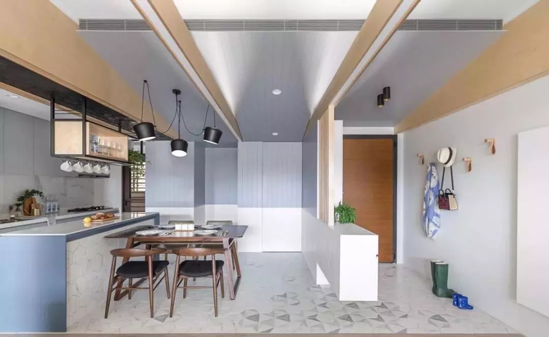 地砖|开放式和半开放式厨房,怎么做更实用?