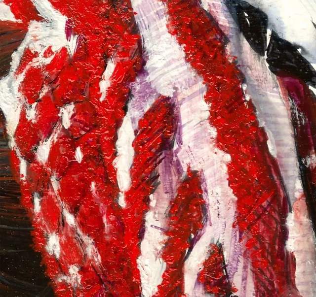 油画&他的油画,既有潇洒带劲的笔触,又有性感细腻温和的柔美