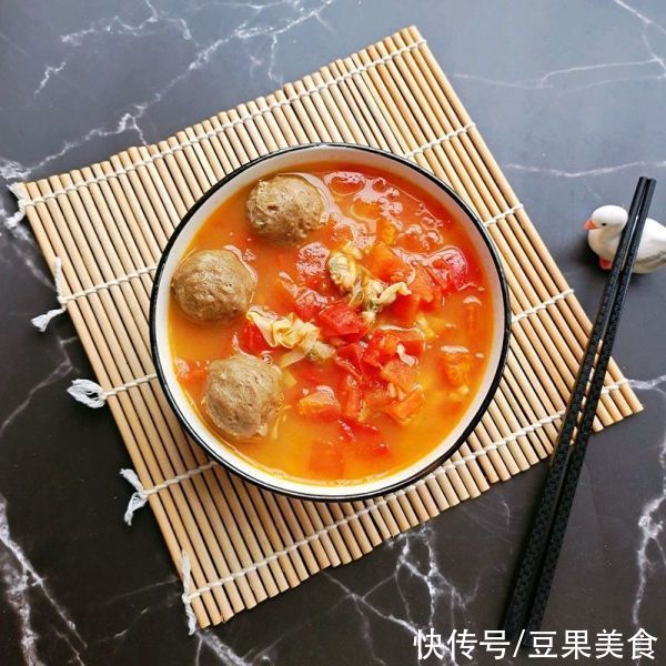 花甲肉|越吃越瘦系列~番茄肉丸“假”面