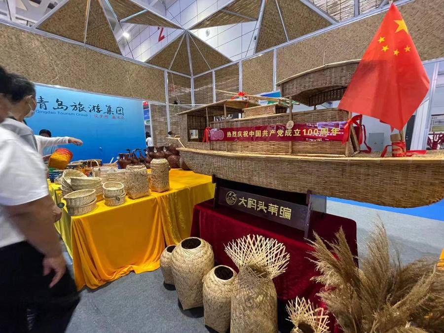 振兴|文旅博览会上乡村美食手工艺品异彩纷呈，好一幅“乡村振兴”画卷