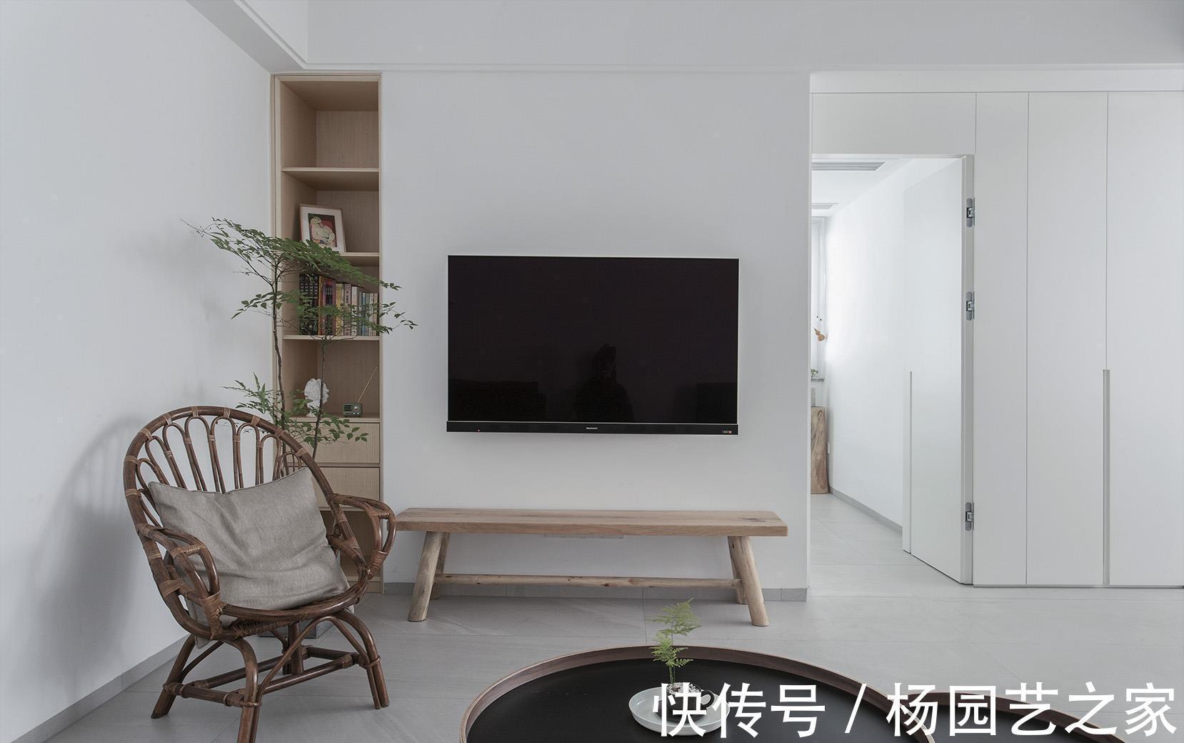电视柜|晒59平米小户型,全屋明亮通透不拥挤,装修成了我想要的样子