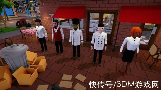 gtx|餐厅模拟游戏《灾难式厨房》今日在steam发售 支持中文