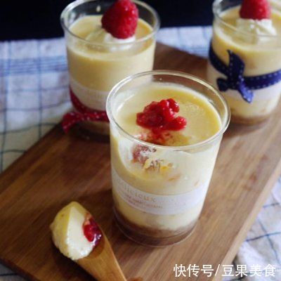 适合全家的限定甜品--芒果慕斯杯,老人小孩都爱吃