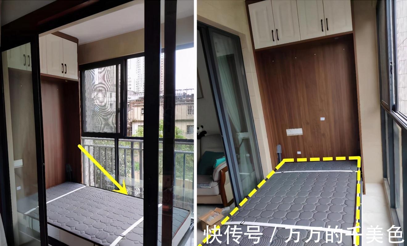 卧室|阳台这样改造很高明,多出一间房不影响晾晒,物业也无话可说!