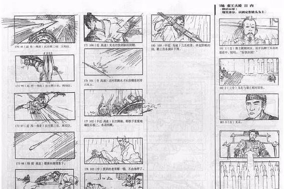 徐老怪&这些导演的分镜手稿,堪比艺术画作!文末周星驰小学生画作太魔性