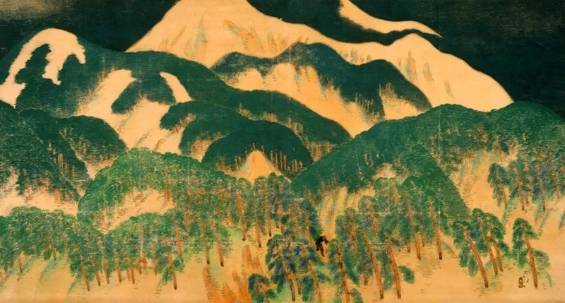 近现代绘画@横山大观,日本近现代绘画之父的“野心”