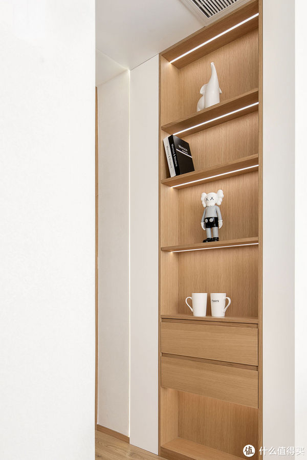 玄关|温州小姐姐的暖居,全屋原木风,180㎡的家自然舒适,把生活过成诗