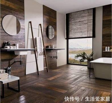 地板|头一次见有人家里铺这种地板,不得不感叹聪明,省钱实用又漂亮