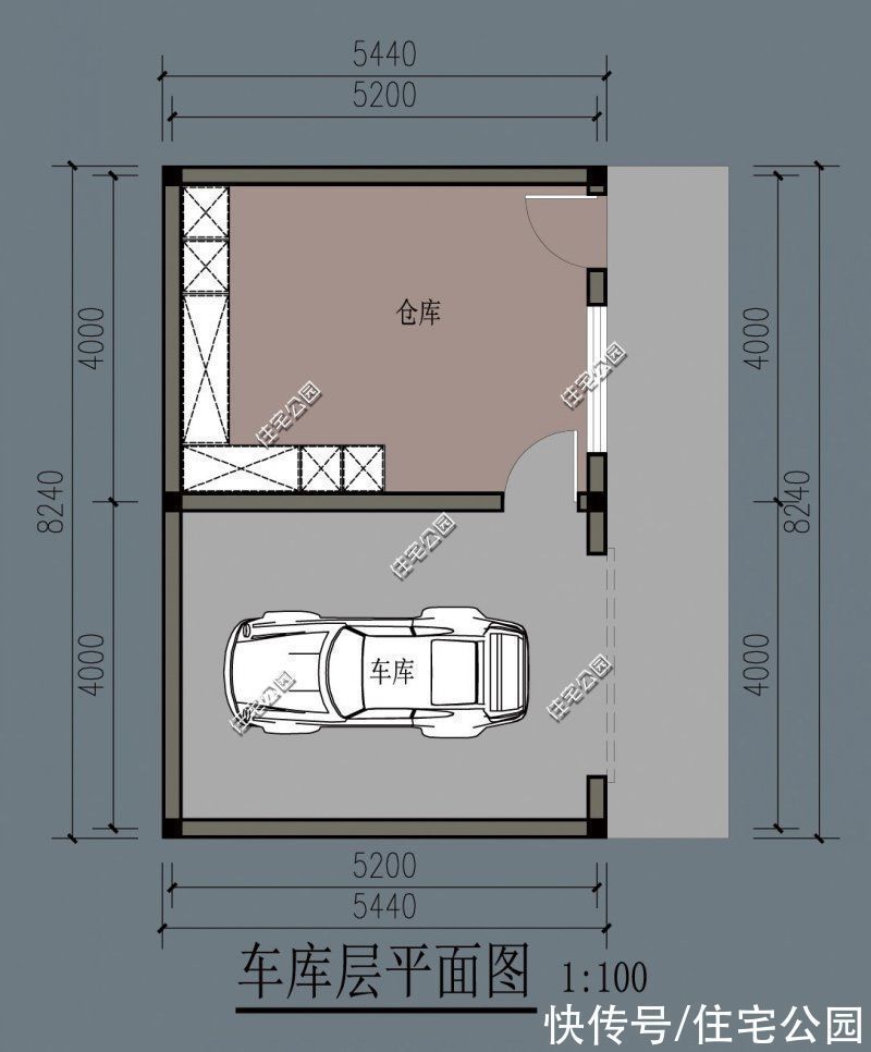 占地面积|回农村给父母建养老房，就在这10套图纸里选一套吧，颜值高又实用