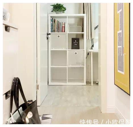 极简白|小姐姐爆改64平老房子,用最简约的黑白,打造最具清新质感的家!
