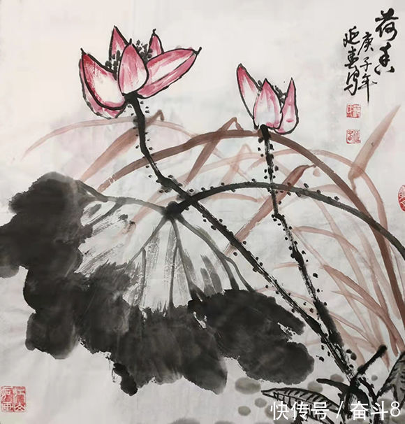 岳祥!画家范延春 笔墨意境 巍峨雄峻