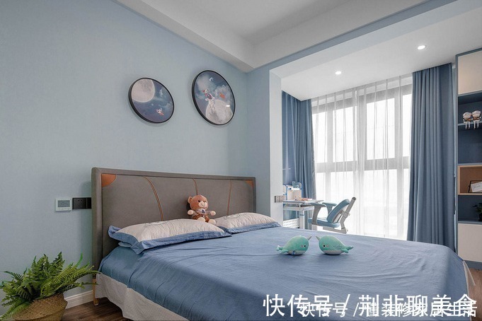 三居室|花15W装修104㎡三居室，现代风格实景，全房满满的高级感