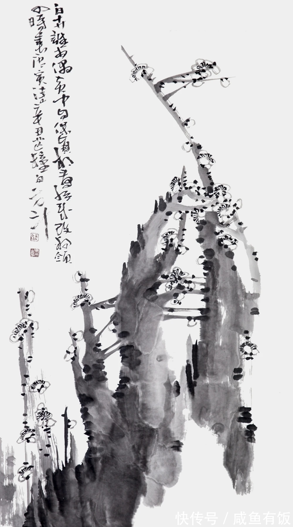 中国画|擅长山水，精于花鸟，张星斗中国画