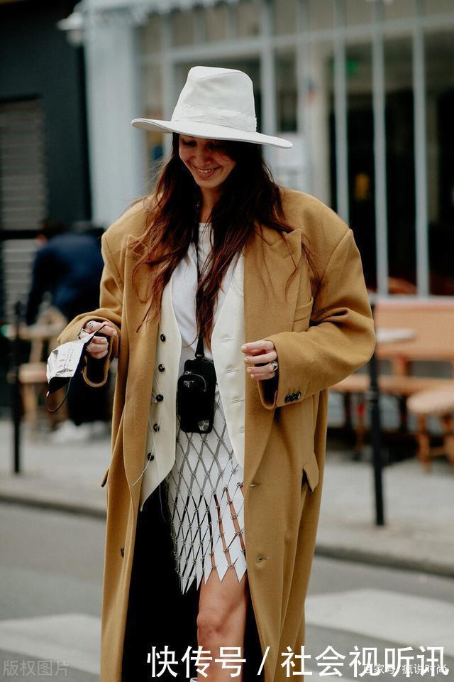 “卡其色大衣”怎么穿出时髦范时尚达人教你这样穿,更显高级范