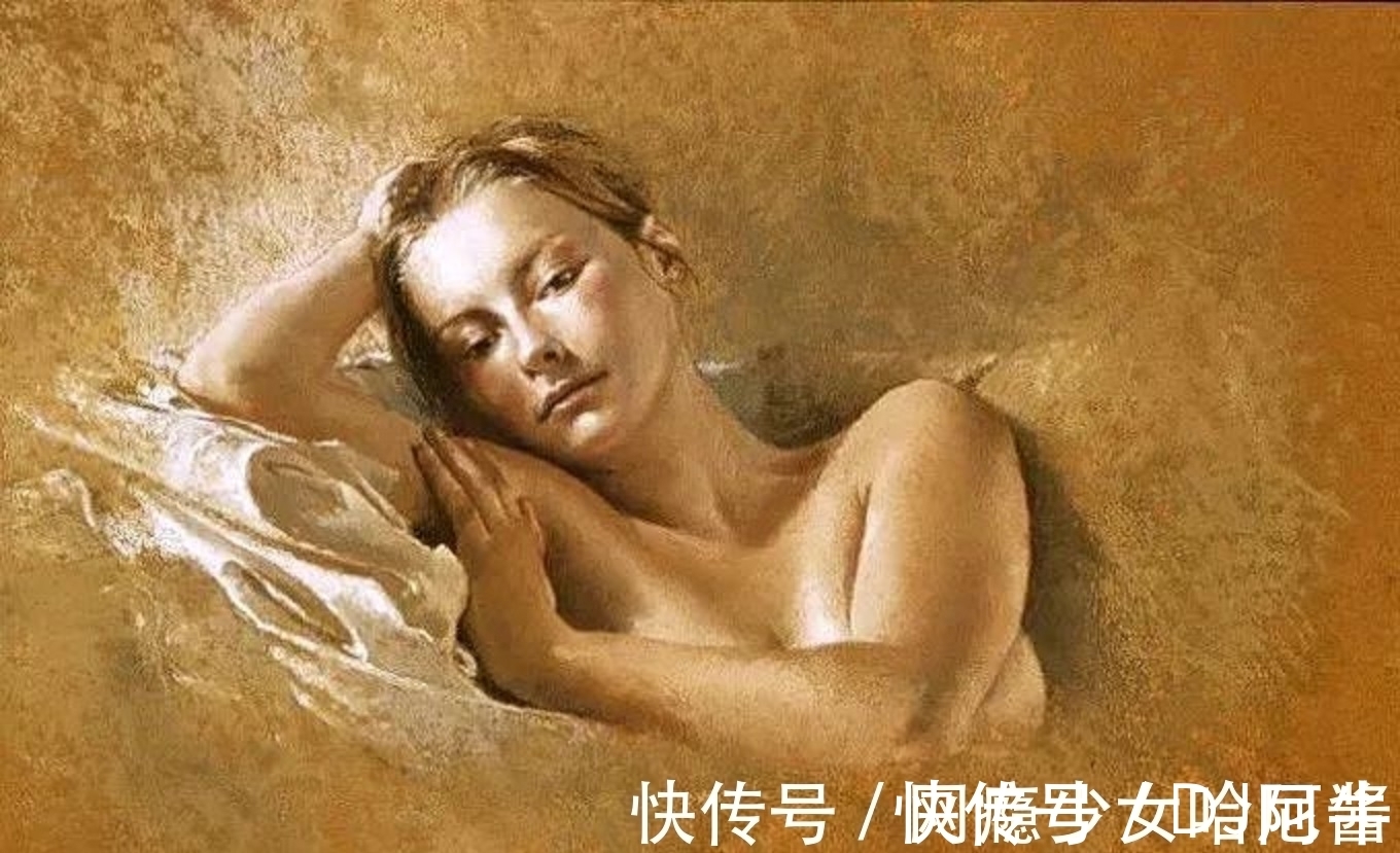 厚重感$赏心悦目,活色生香——女画家色粉笔下极致唯美的女性人体肖像