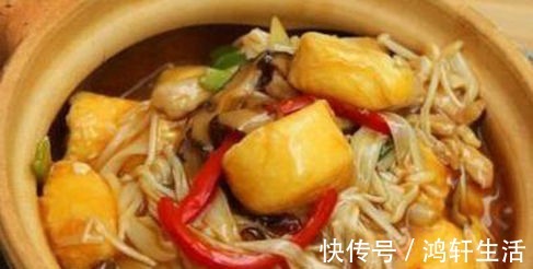 板栗|美食推荐板栗烧山药、香芋扣肉、香辣排骨焖土豆、金针菇烧豆腐