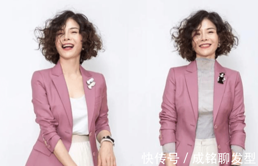 齐肩|建议中年女人,尽量少烫这5种“卷发”,老气没气质还拉低档次