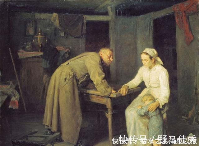 农民|俄罗斯艺术家的12幅经典画作 从未出现在教科书里