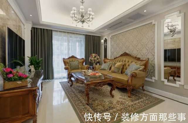 小茶几|99平简欧风二居室,玄关小做嵌式玄关柜换鞋超方便