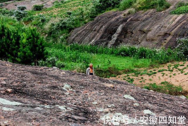 朱顶镇|五河县朱顶镇黄庄“石莲山”探幽