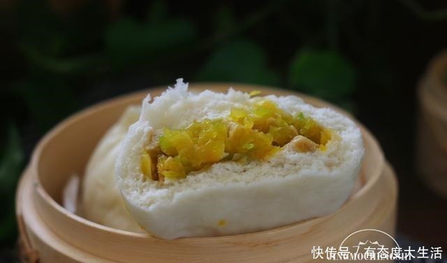 南瓜豆腐|用南瓜和豆腐做素馅儿包,无需过多调料,蒸出来比肉包子都香