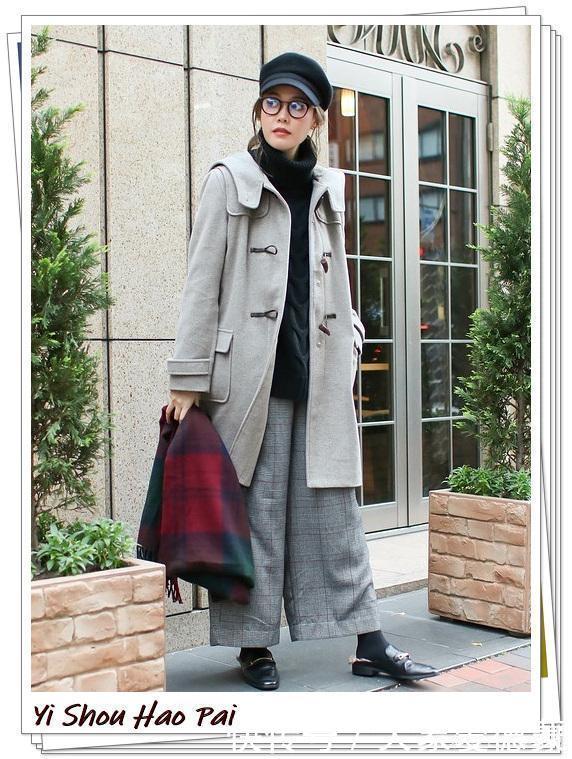 格纹裤的秋冬搭配示例!25种不会过时的经典轻熟穿搭推荐